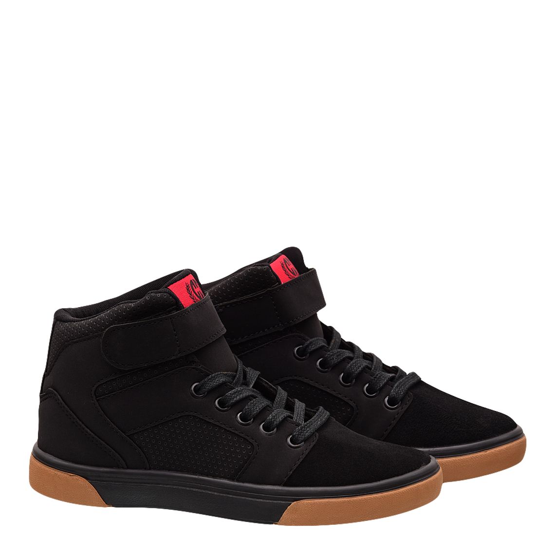 tenis ollie cano alto preto