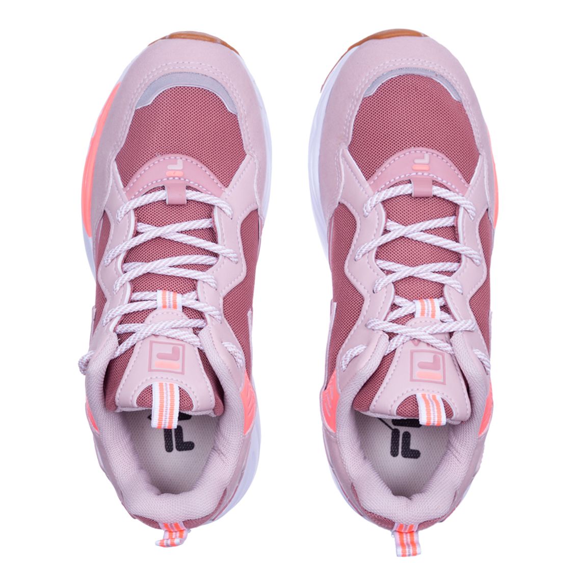 fila rosa claro