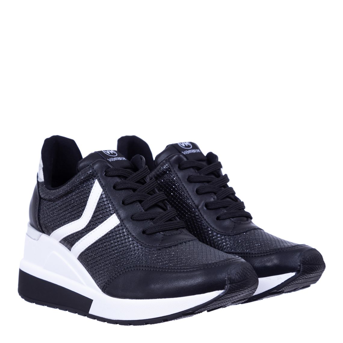 Tenis via marte anabela preto Clearance