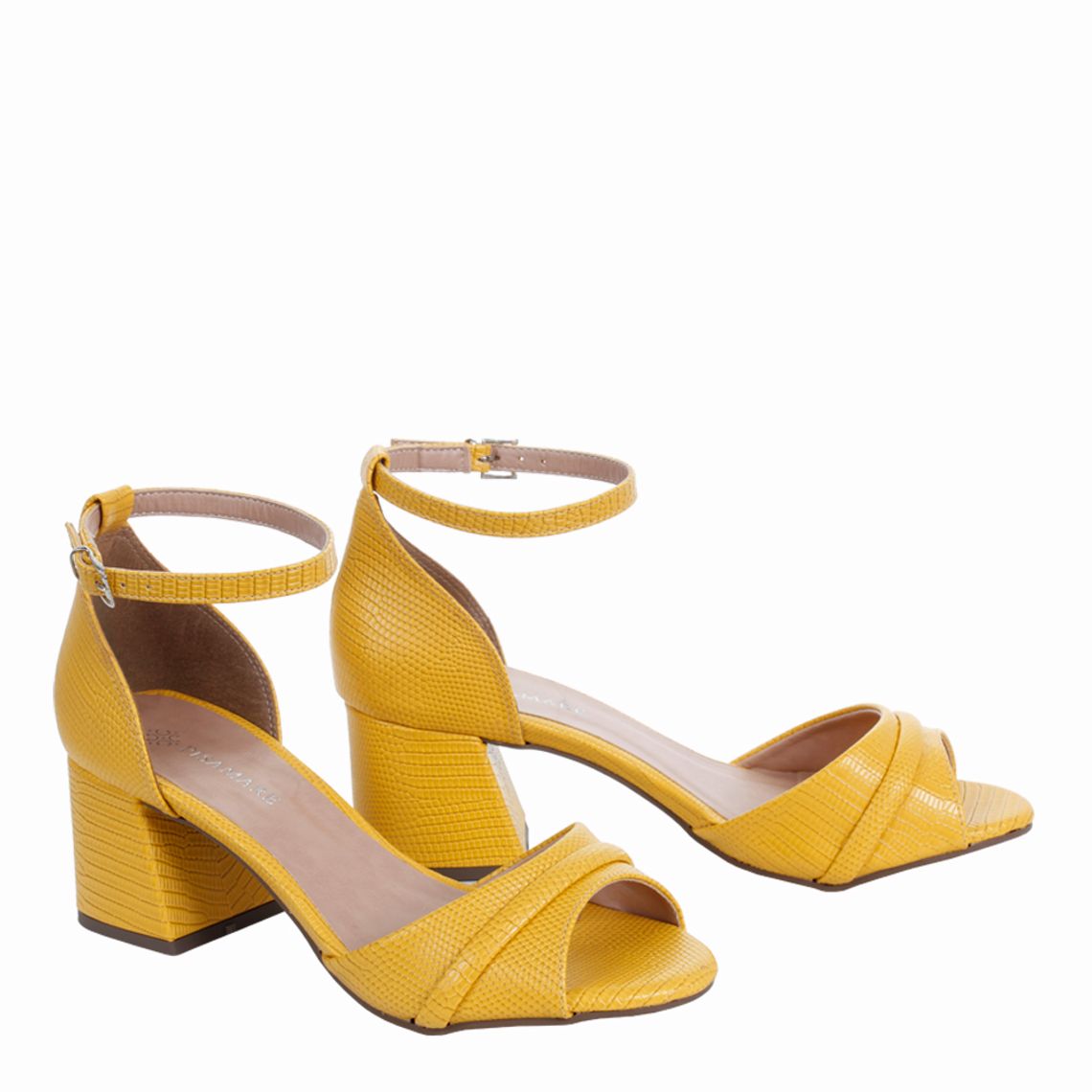 Sandalias de salto baixo Clearance