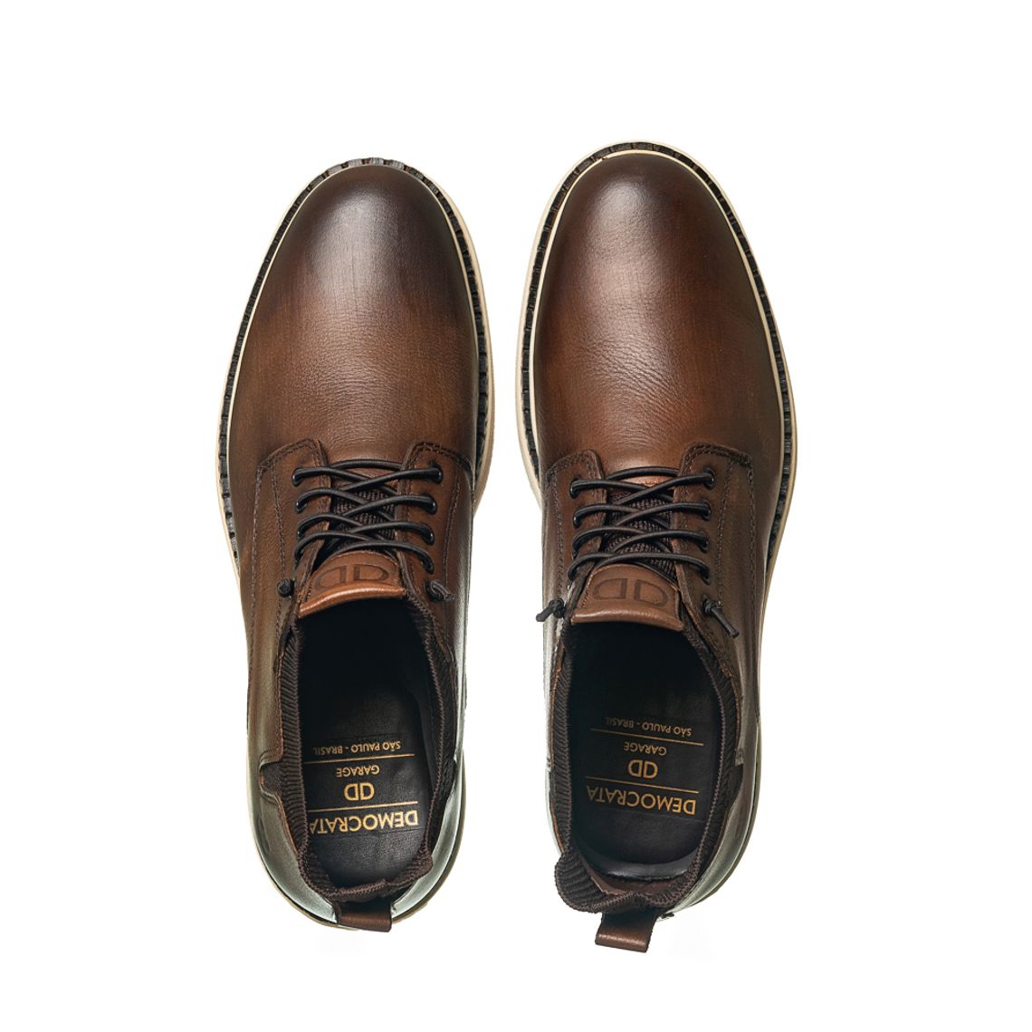 Bota Democrata Garage Lock Café - kallan