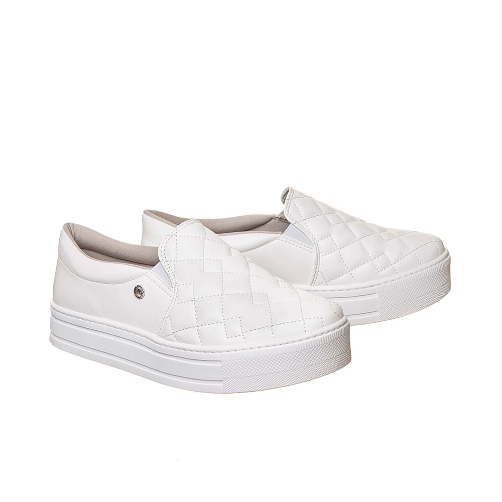 Tênis Feminino Via Marte Branco - kallan