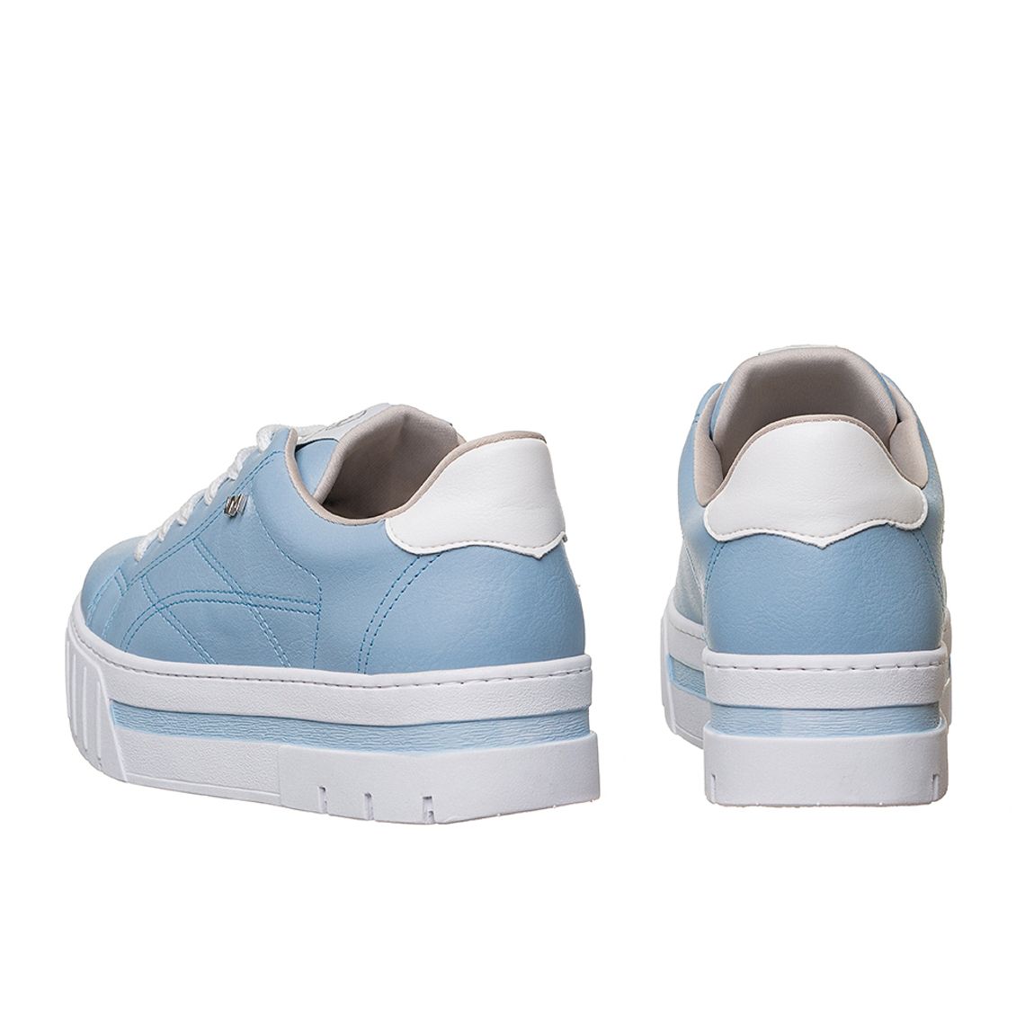 Tênis Via Marte Chunky Branco Feminino 21-12106-09 | Omar Calçados