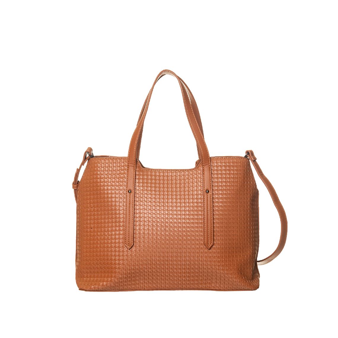 woven leather handbag tote