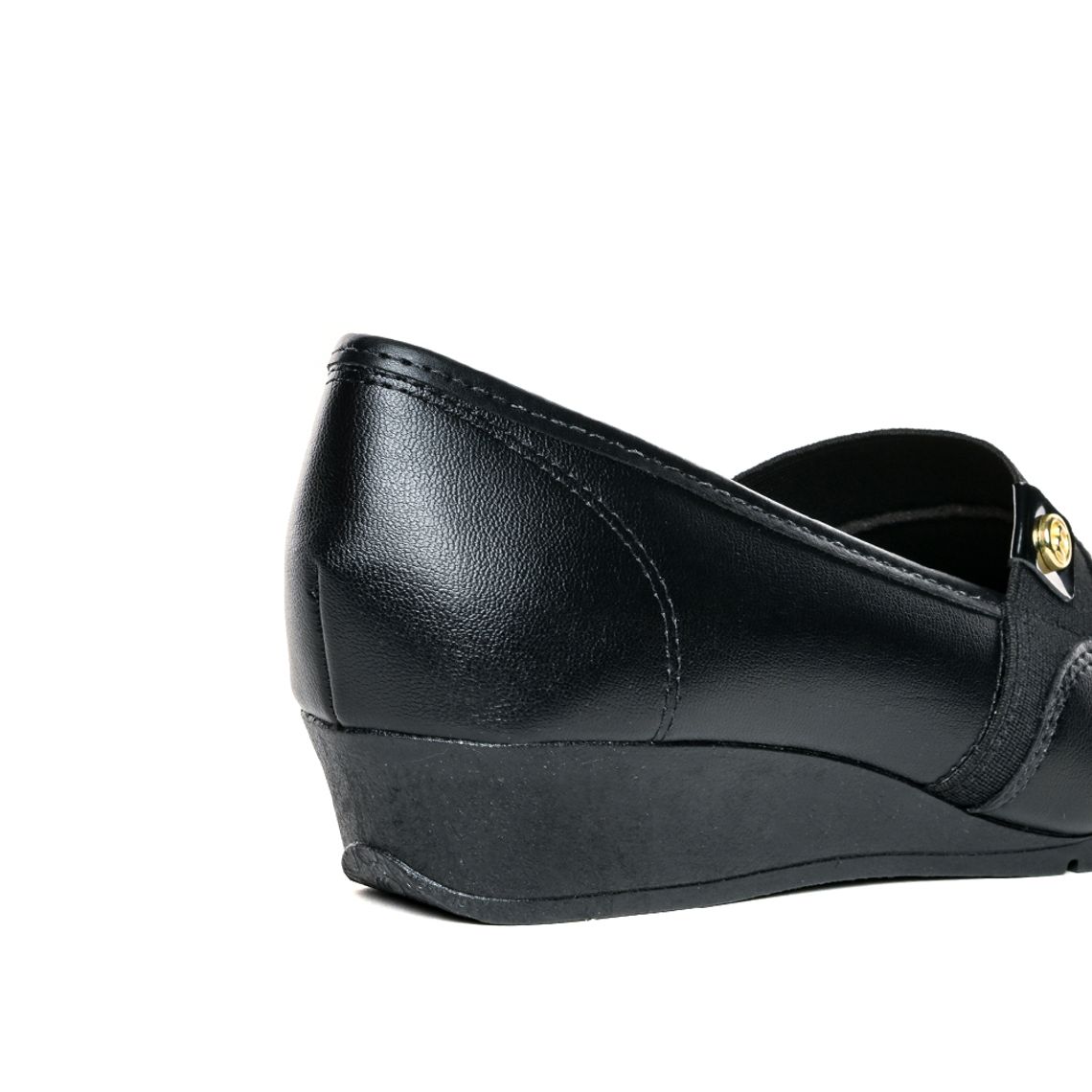 Anabela Moleca Sapato Fechado Com Salto Anabela Looks Sapatos