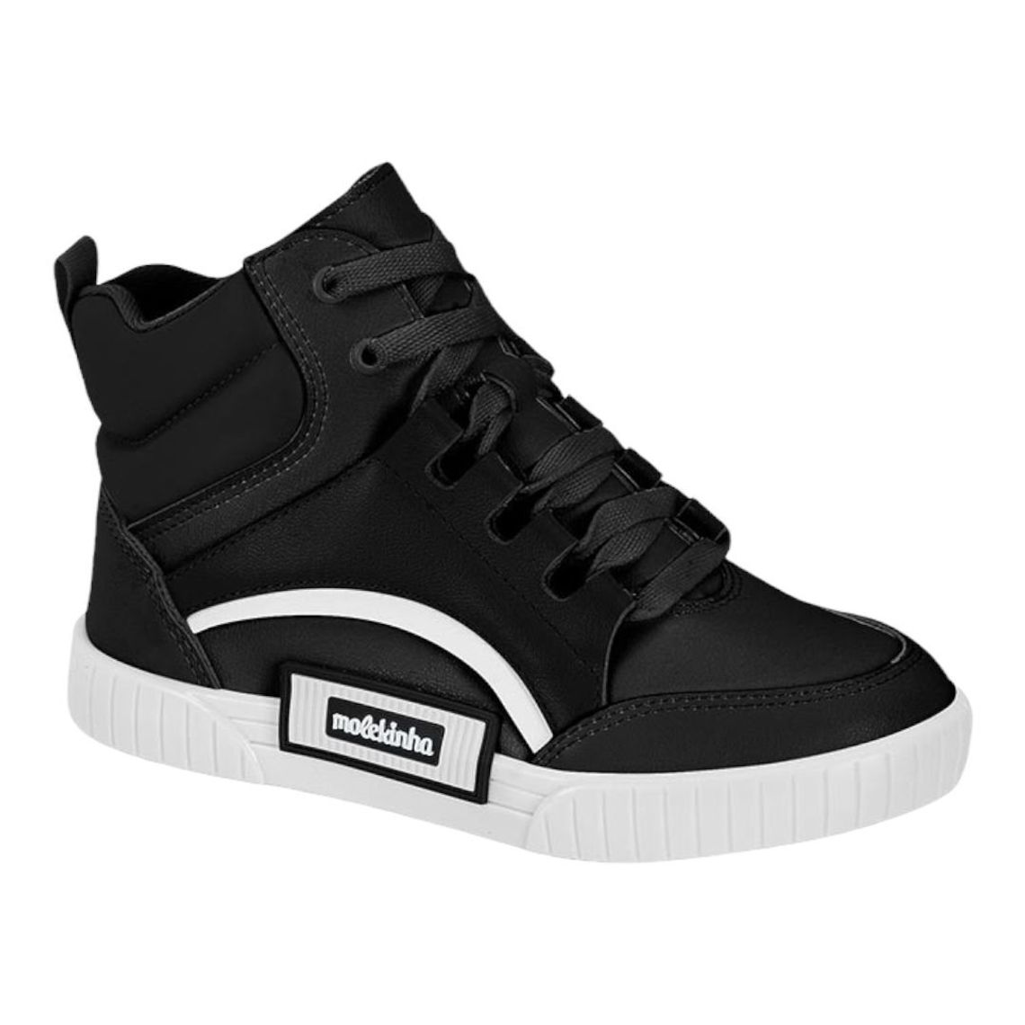 Molekinha Cano Tenis Molekinha Menina Tênis Cano Alto Tenis