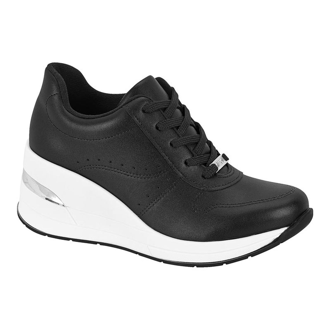 Sapato Vizzano Tênis Feminino Vizzano Preto Sapatos Vizzano