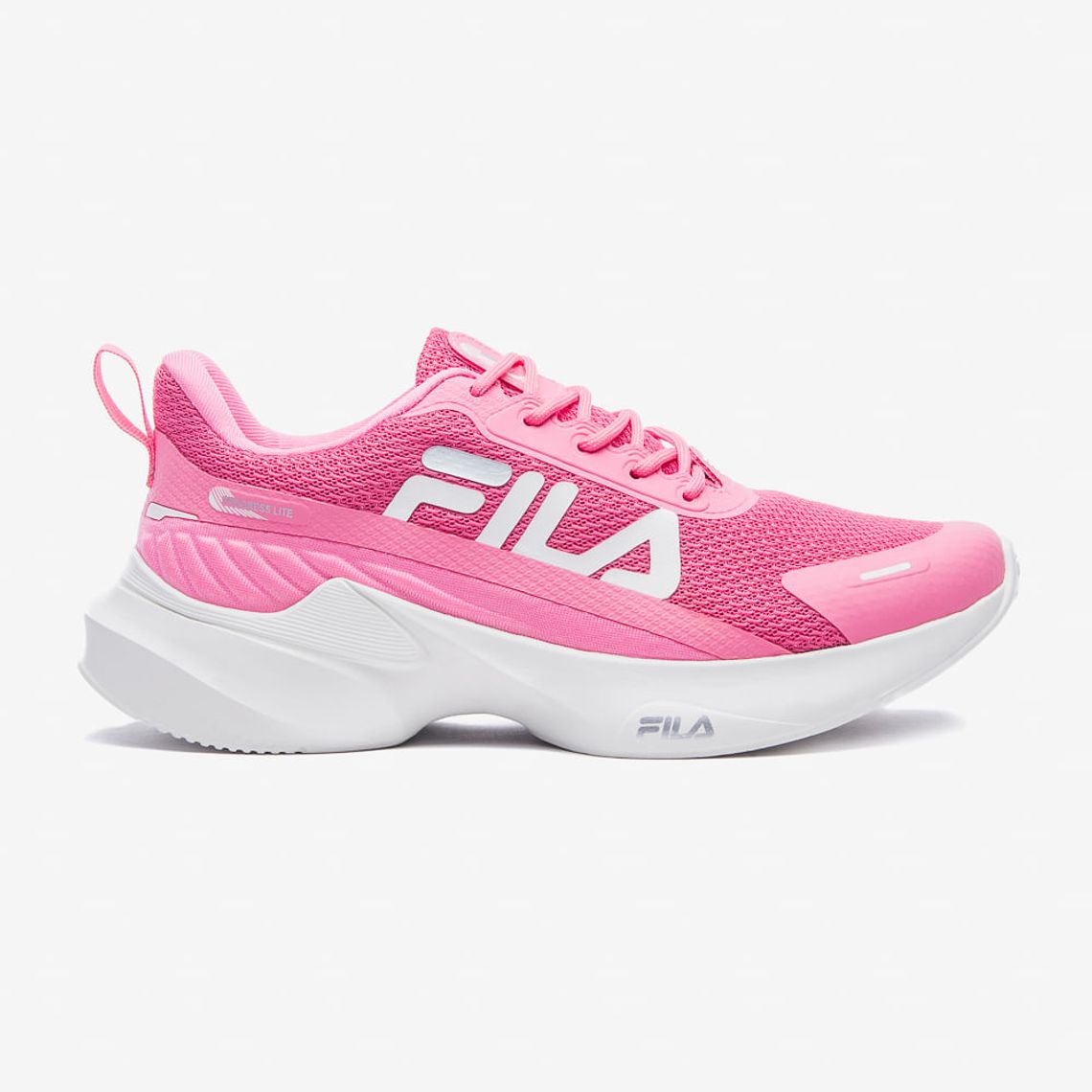 Fila Infantil Tenis Fila Rosa Veludo Tênis Esportivo Sapatilhas
