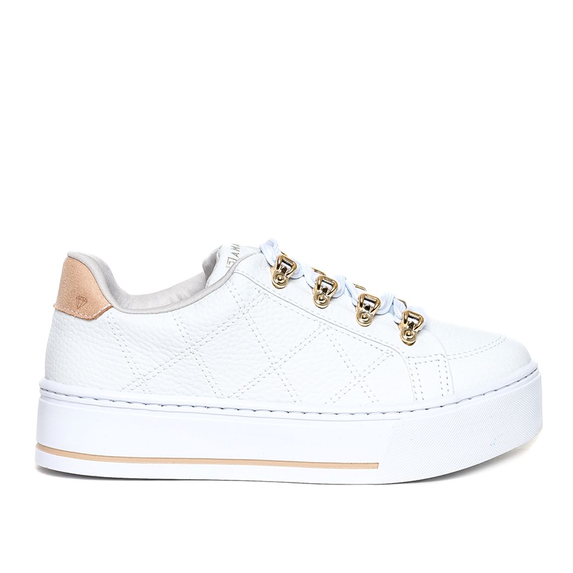 Tênis Ramarim Flatform Branco kallan