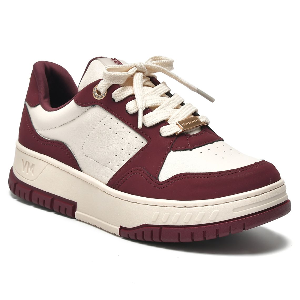 Tênis Feminino Vizzano Tenis Veludo Vinho Vizzano Tenis Vermelho